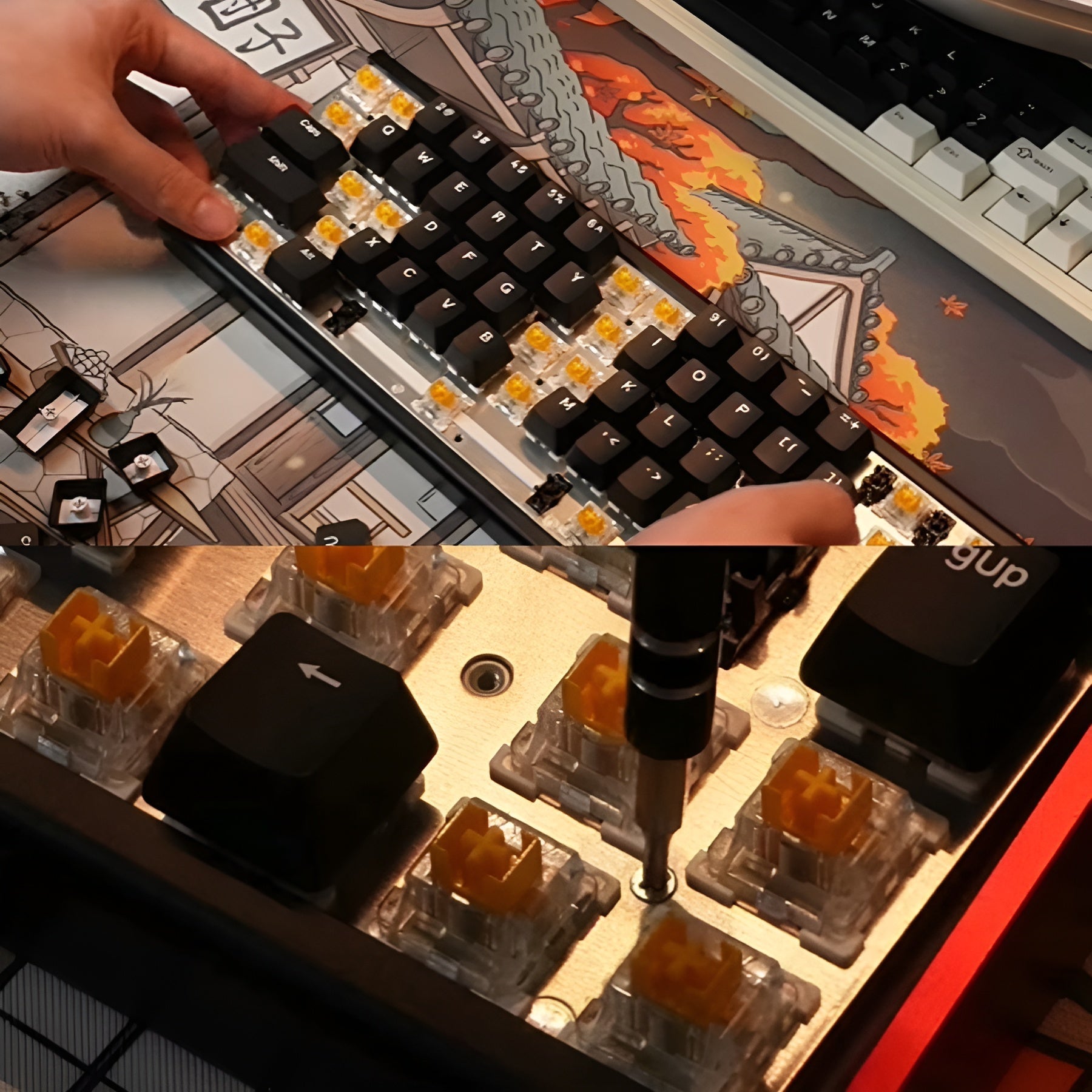 Mau Keyboard Mechanical Hot-Swappable & Dual Mode? Cek Ajazz Alux68!