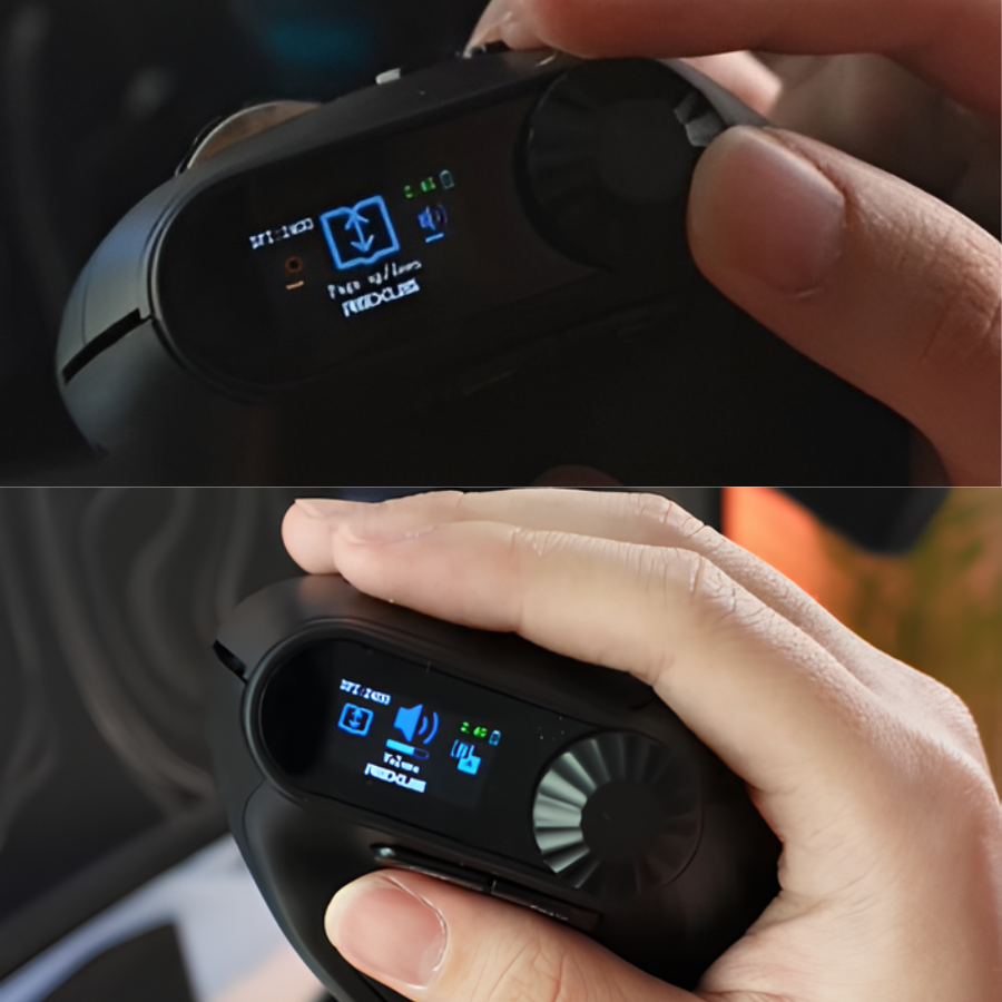 Rexus Clif Pro, ada knob ada layar makin bs multitasking. alternatifnya Logitech MX Master 3s?