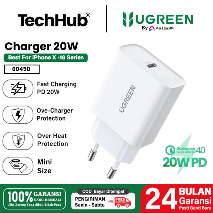 UGREEN Adaptor Kepala Charger