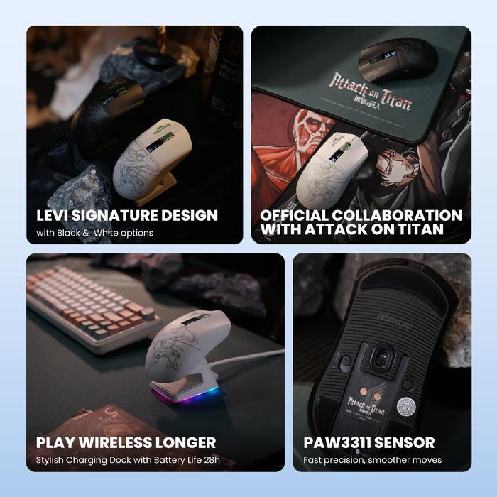 Rexus x Attack on Titan Mouse