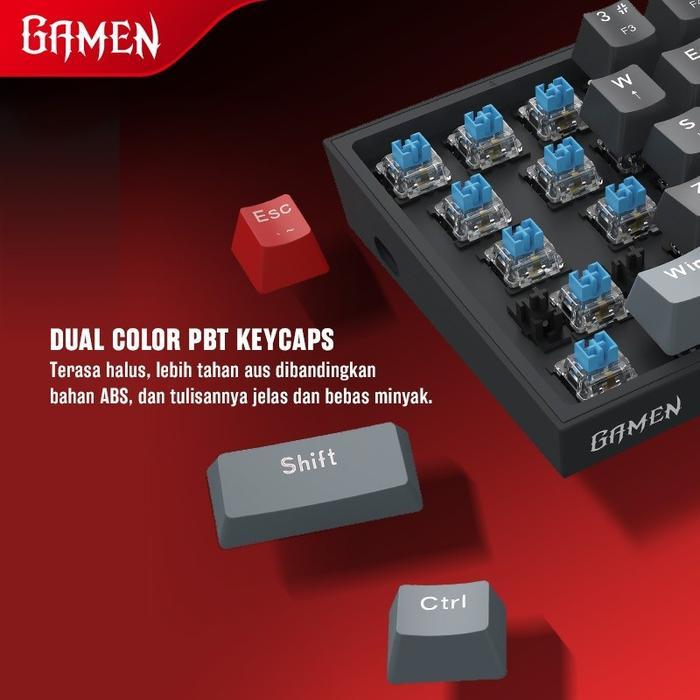 Gamen Titan V / 5 Wired Gaming Keyboard Kabel 60% Mechanical Titan Lite