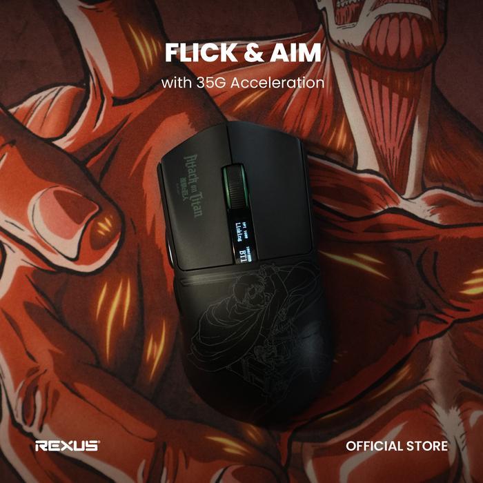 Rexus x Attack on Titan Mouse