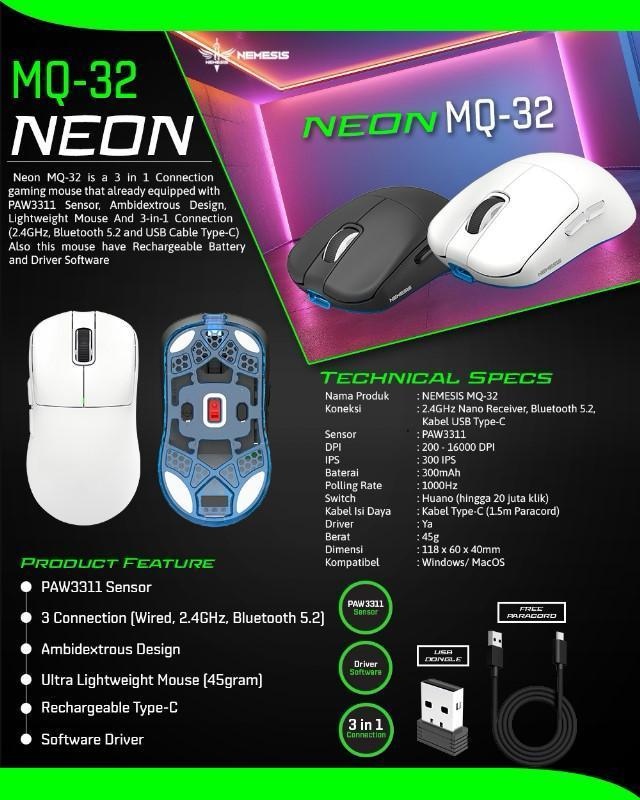 NYK Nemesis Neon MQ-32