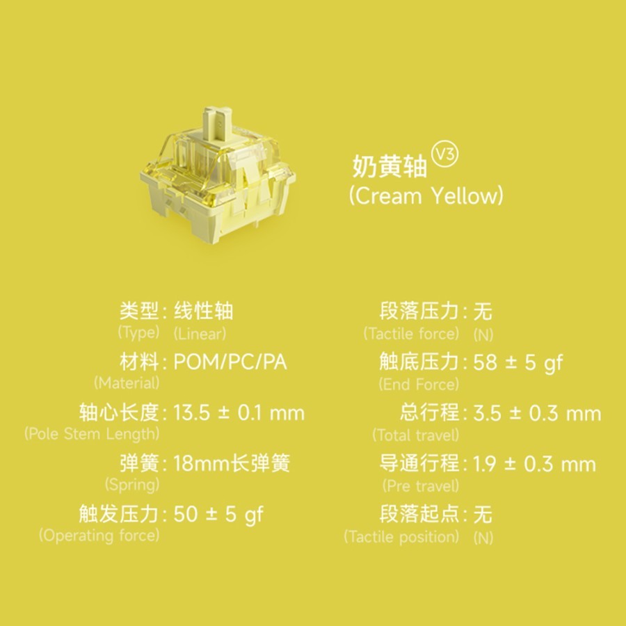 Cream Yellow