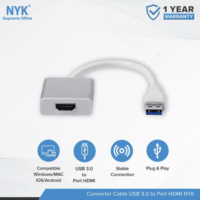 NYK Converter Kabel USB 3.0