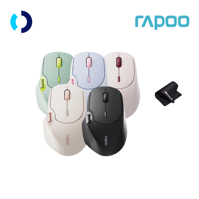 RAPOO MT560 / MT-560 / MT 560 Multi-mode Wireless Mouse With Thumb Wheel / Side Scroller