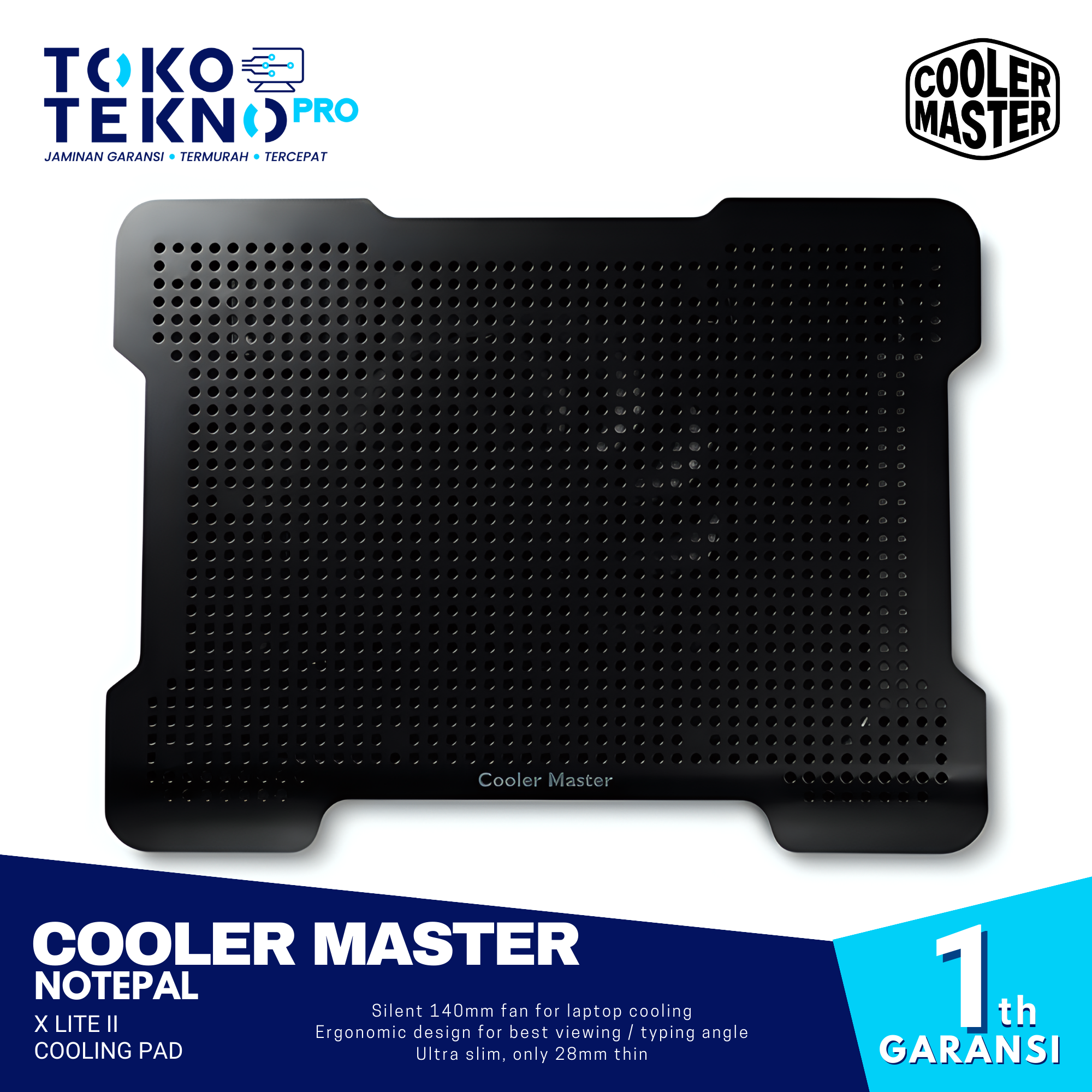 Cooler Master Notepal X Lite II Cooling Pad