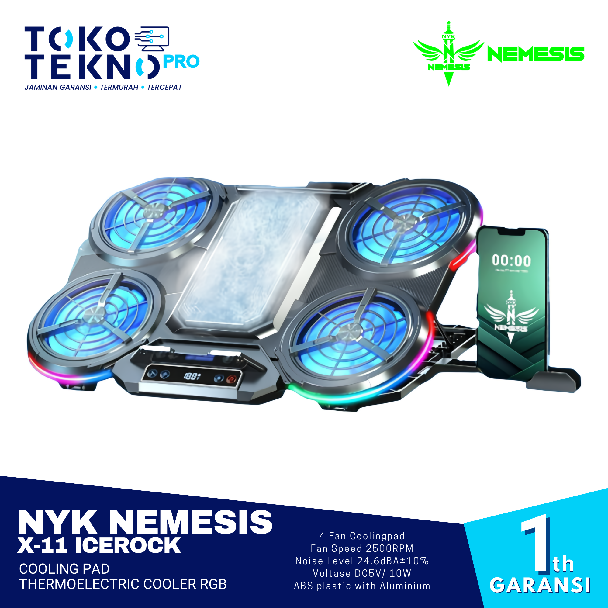 NYK Nemesis X11 Icerock Thermoelectric