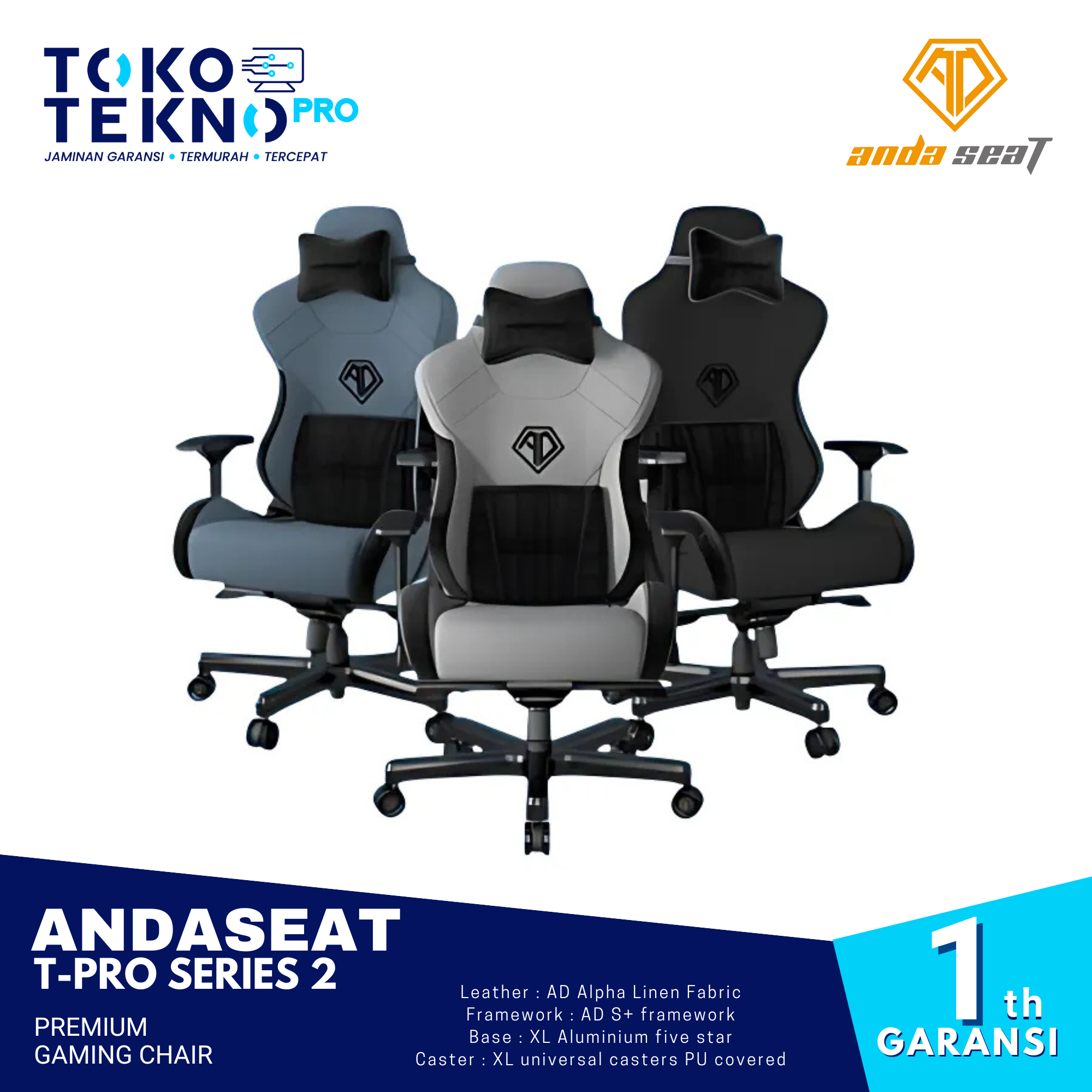 Andaseat T-PRO Series 2