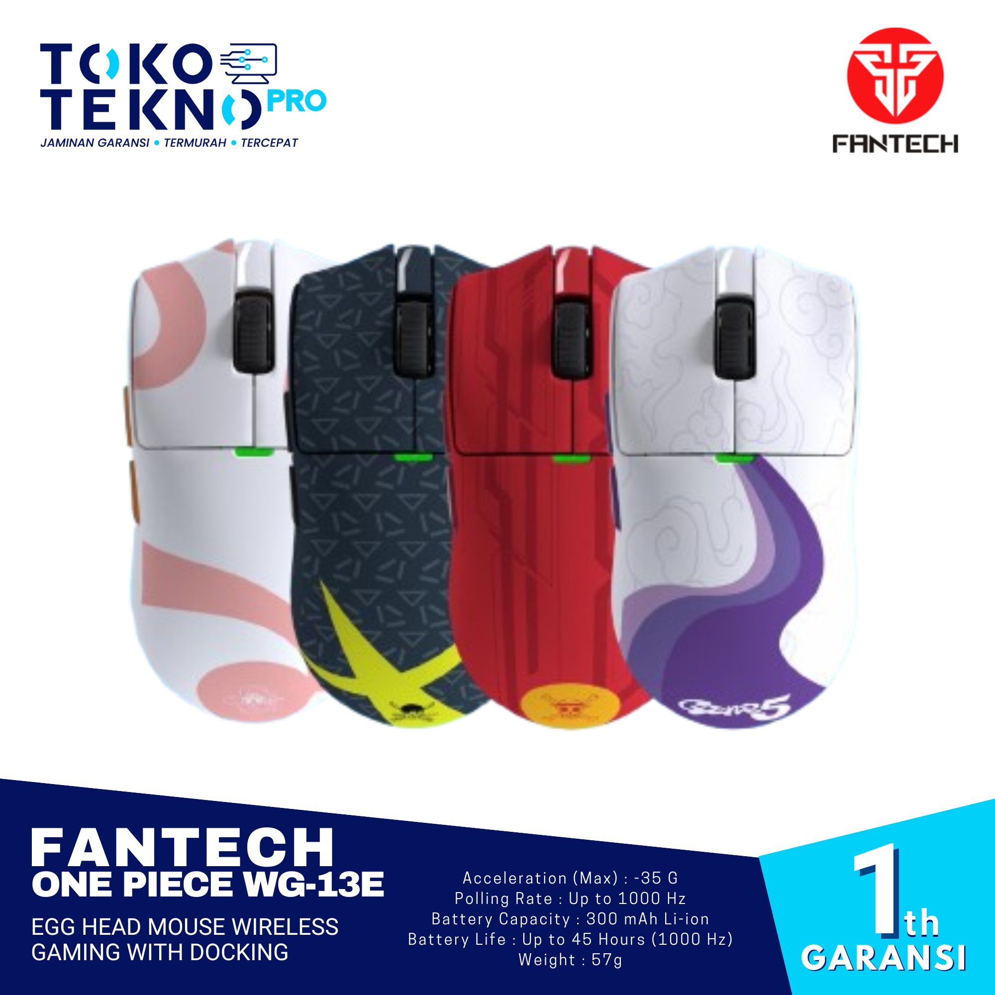 Fantech x OnePiece WG13-E Egghead