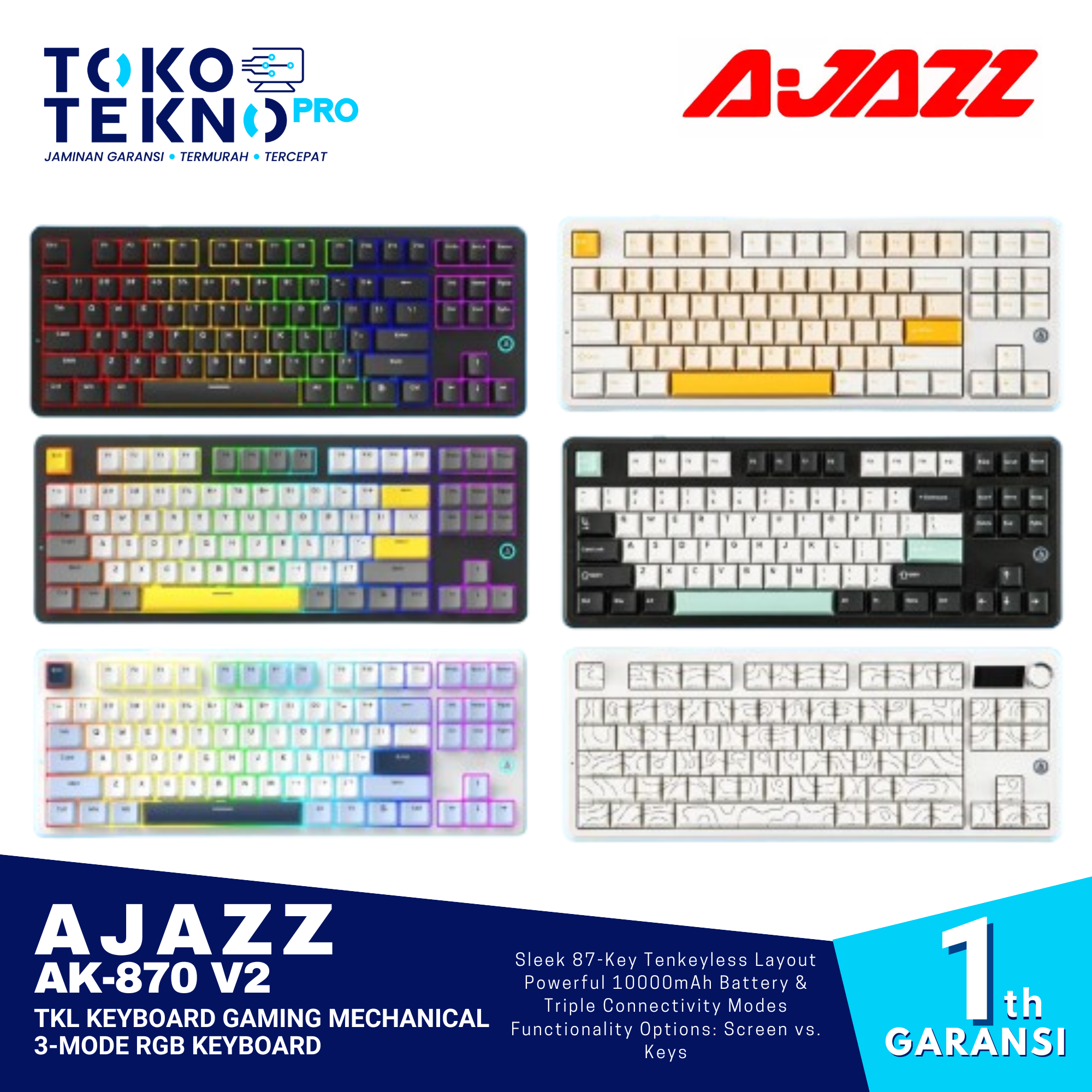 Ajazz AK-870 V2