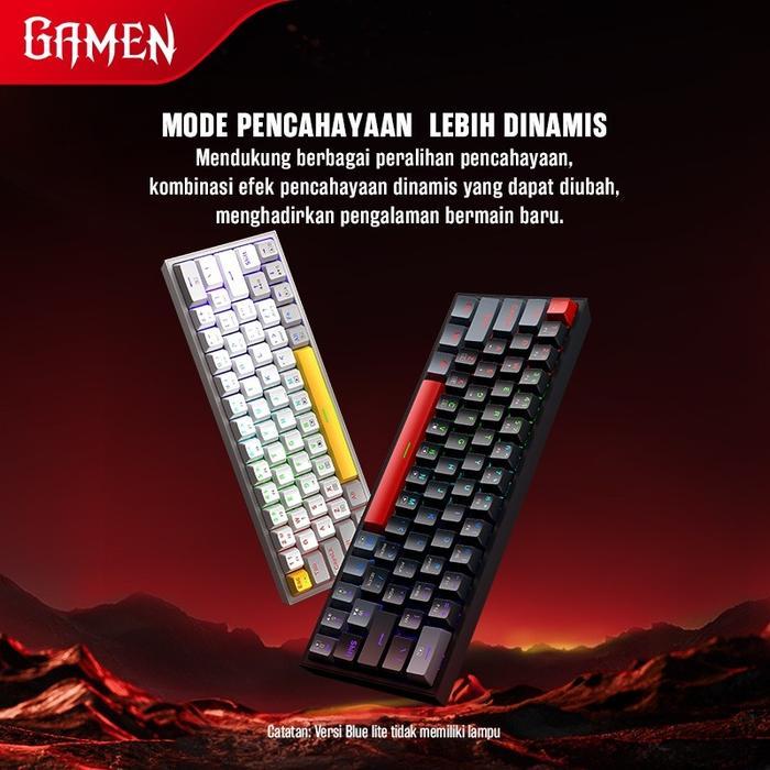 Gamen Titan V / 5 Wired Gaming Keyboard Kabel 60% Mechanical Titan Lite