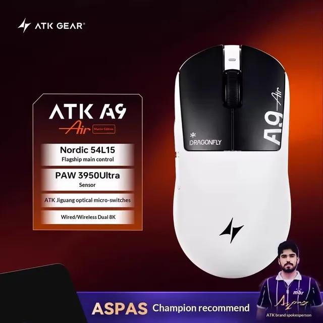 VXE ATK Dragonfly A9 / A-9 Series Lightweight Wireless Gaming Mouse
