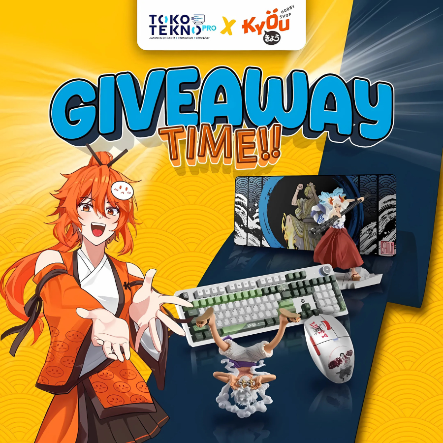 Yuk, ikutan Giveaway TokoTekno x Kyou!!