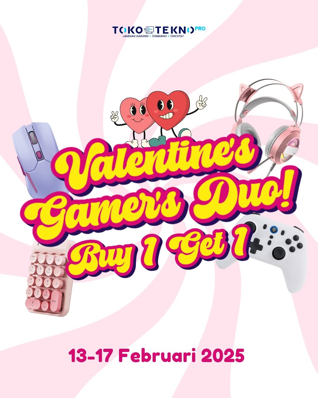 Valentine's Gamer's Duo!! Buy 1 Get 1