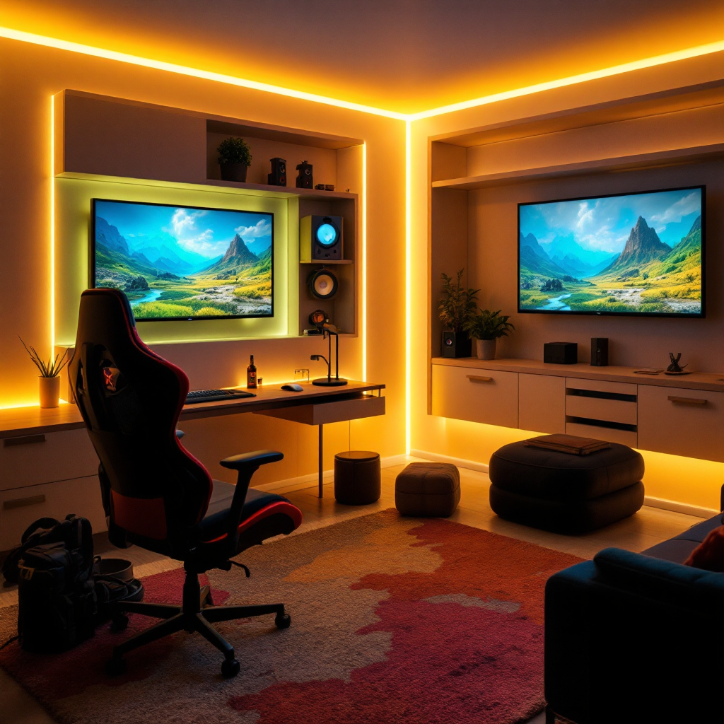 Setup Impian Setup Gaming Room Impian: Panduan Lengkap Menata Ruang Gaming yang Nya