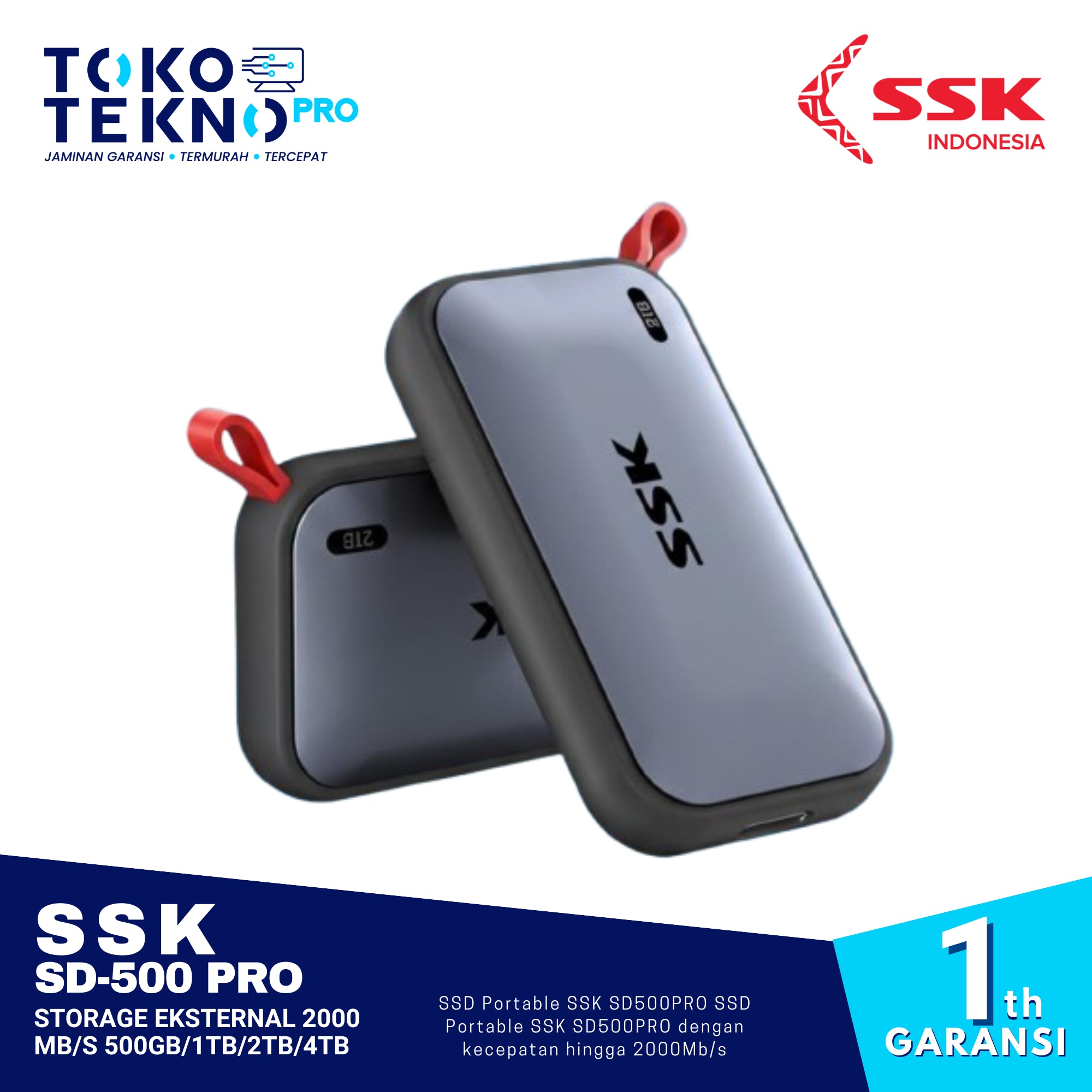 SSD Portable SSK SD500