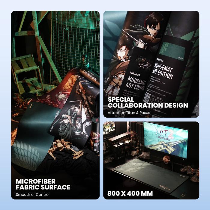 [LIMITED] Rexus x Attack on Titan