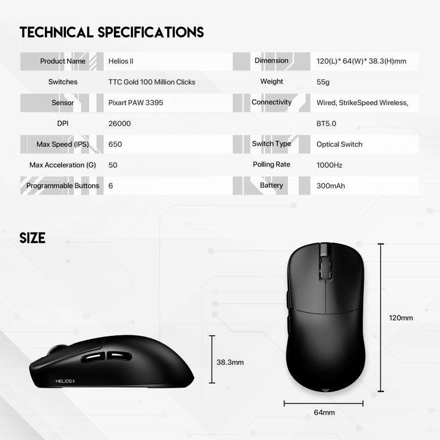 Fantech XD3 V3 Helios II 1K