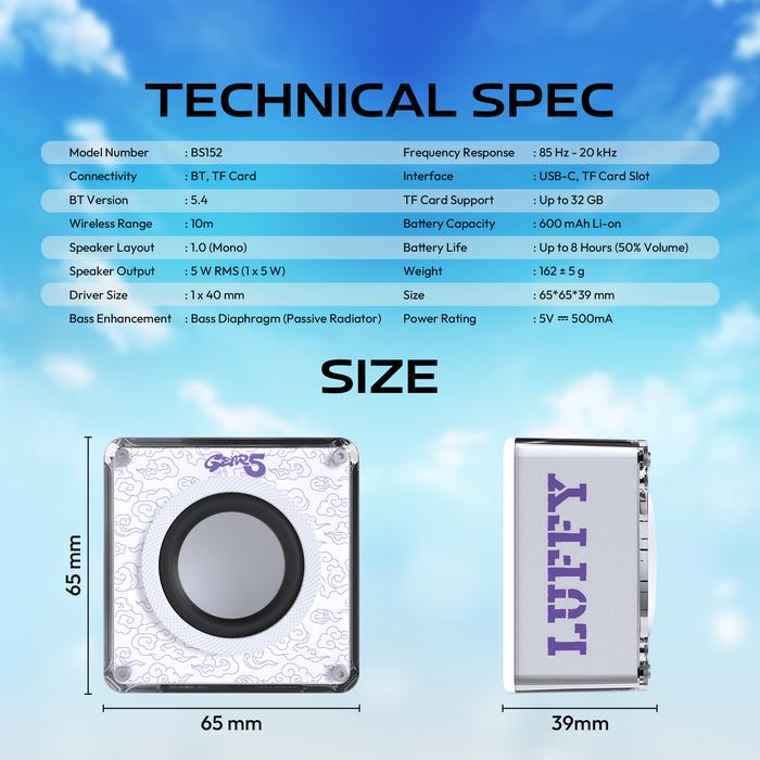 FANTECH x OnePiece BS-152 Speaker Egghead