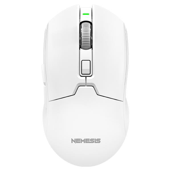 NYK Nemesis Fang MQ20 / MQ-20 Mouse Wireless Dual Mode Rechargeable Battery with Ambidex Design