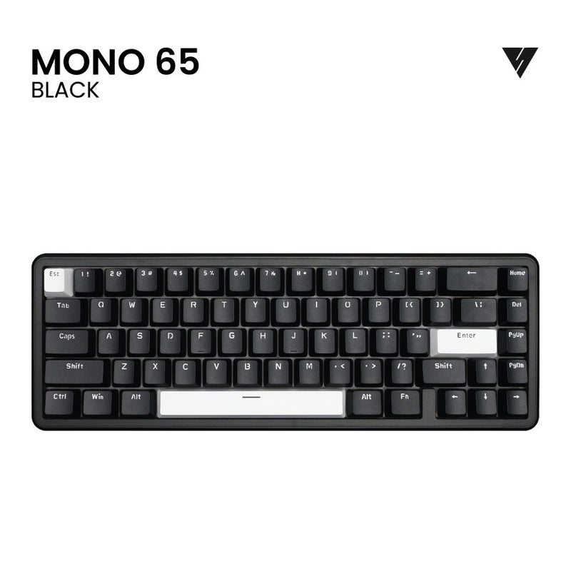 Vortexseries Vortex Mono Series Wired Gasket Mount Mechanical Keyboard ...