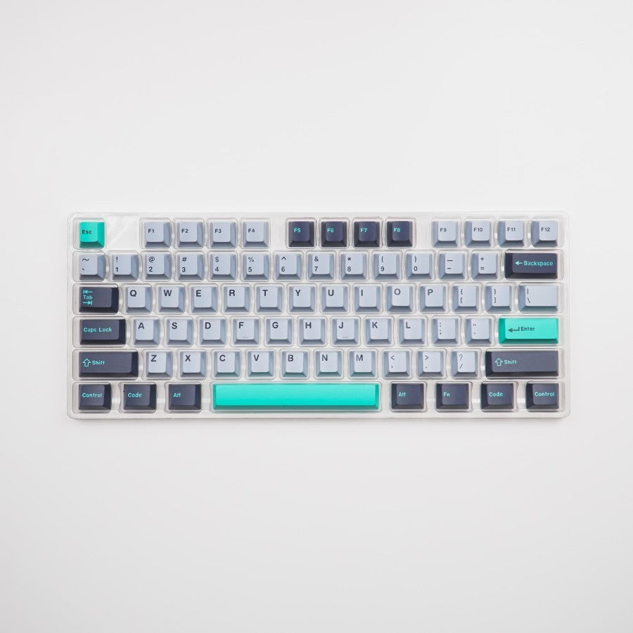 Noir Luminous Keycaps PBT Doubleshot Cherry Profile