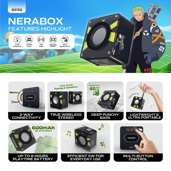 FANTECH x OnePiece BS-152 Speaker Egghead