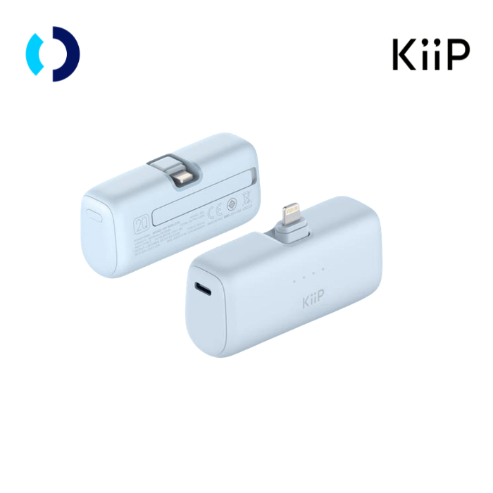 KiiP E61 Mini PowerBank Fast Charging PD 20W Type-C Lightning 5000mAh