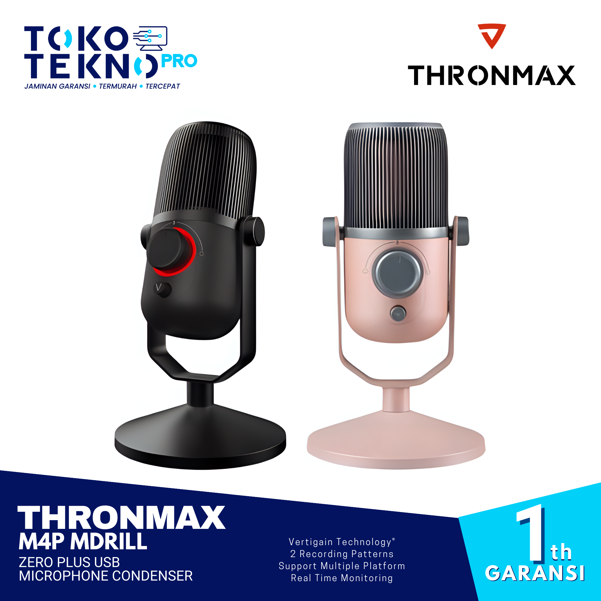 Thronmax M4 Plus / M4P Mdrill Zero Plus USB Microphone Condenser