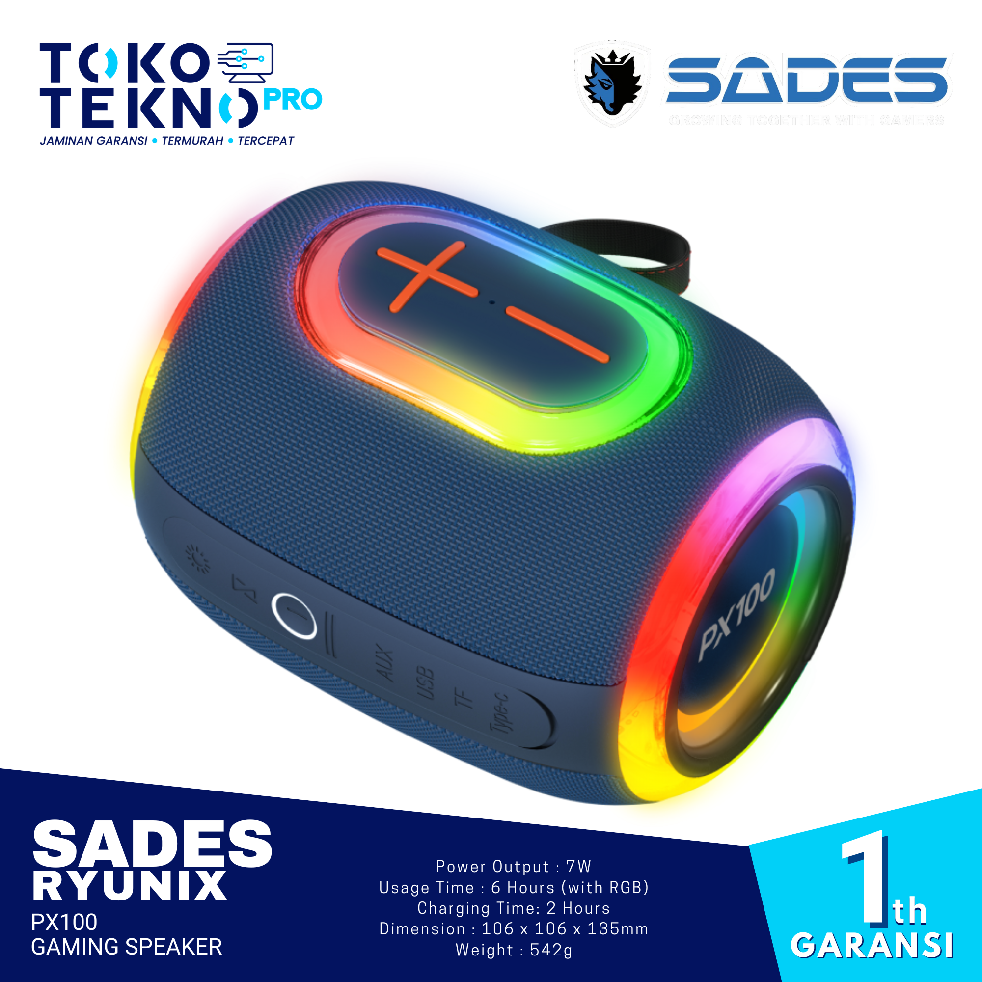 Sades Ryunix PX100