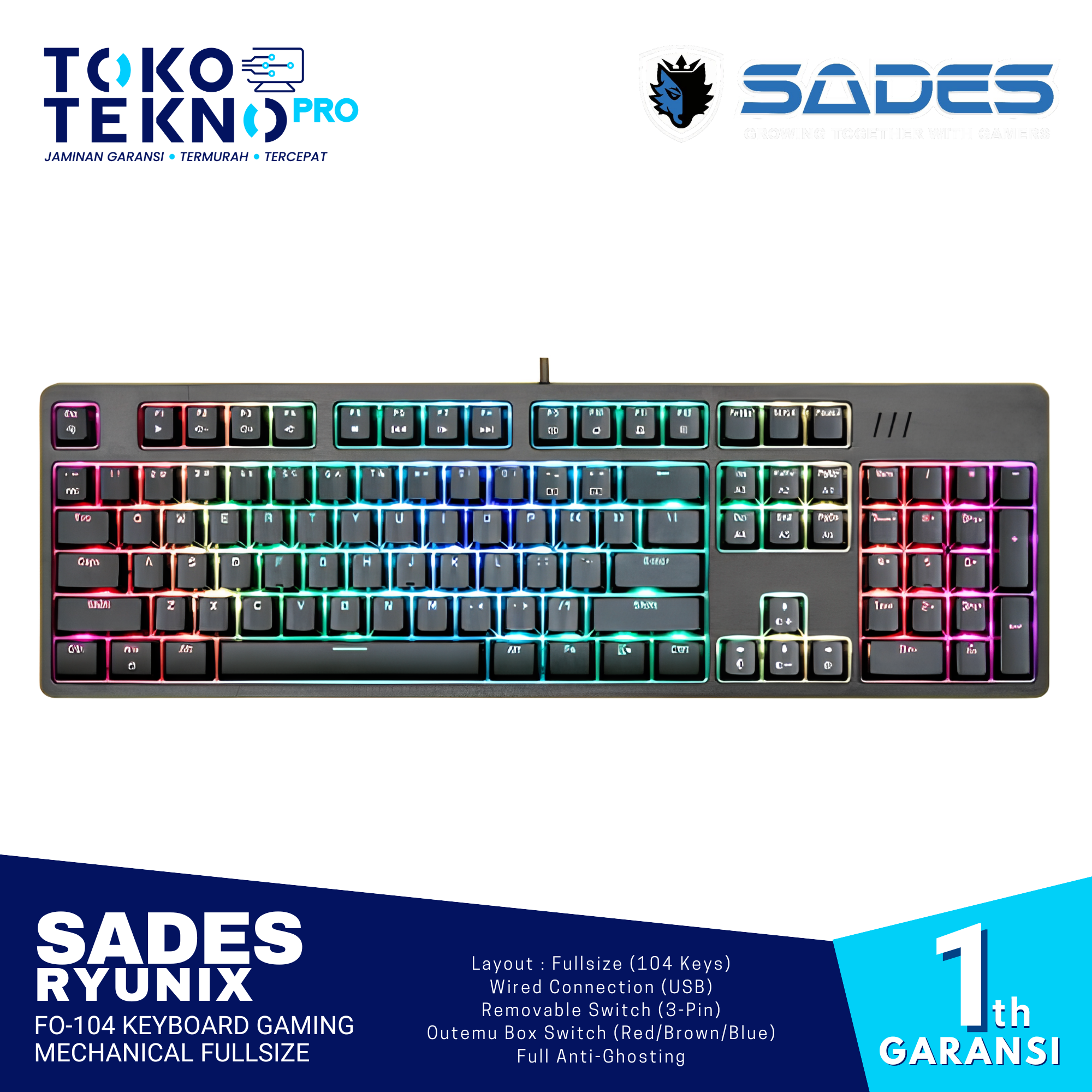 Sades Ryunix FO-104