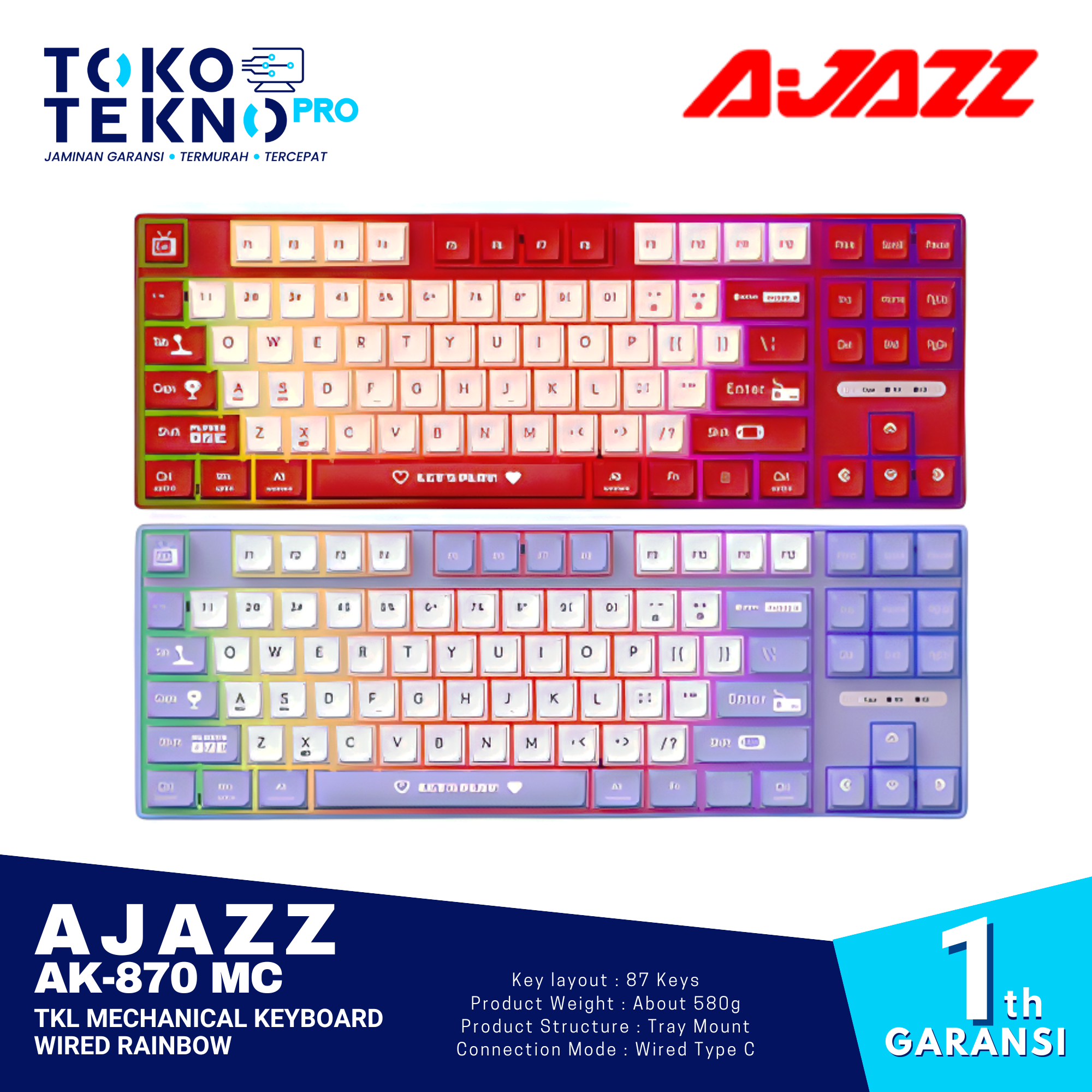 Ajazz AK870 / AK-870 Lite MC