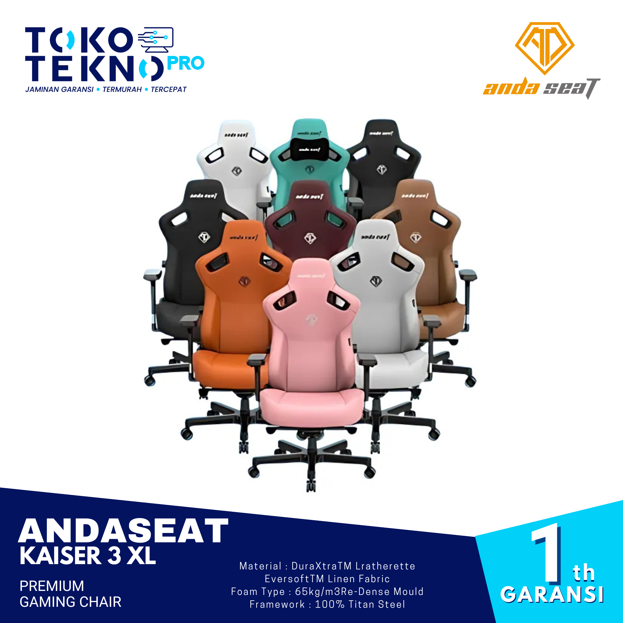 Andaseat Kaiser 3 XL