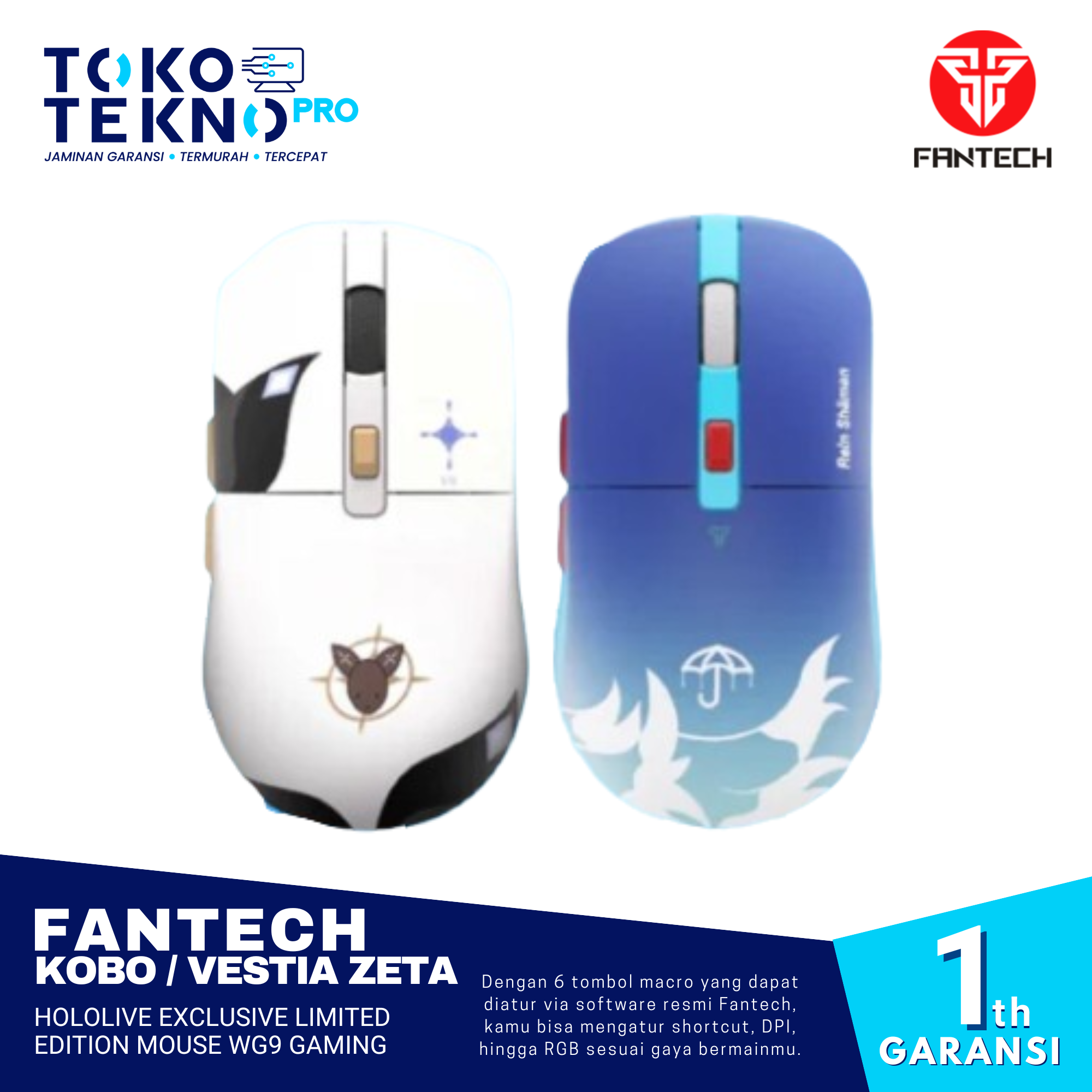 FANTECH x KOBO / VESTIA ZETA HoloLive