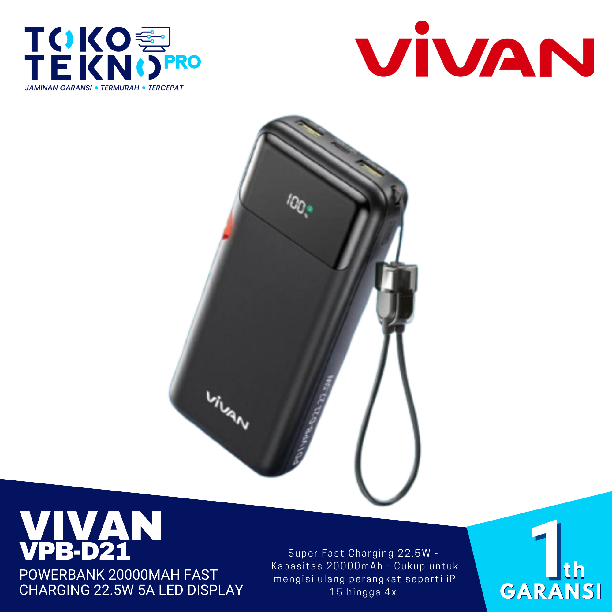 [Certified CCC] VIVAN VPB-D21