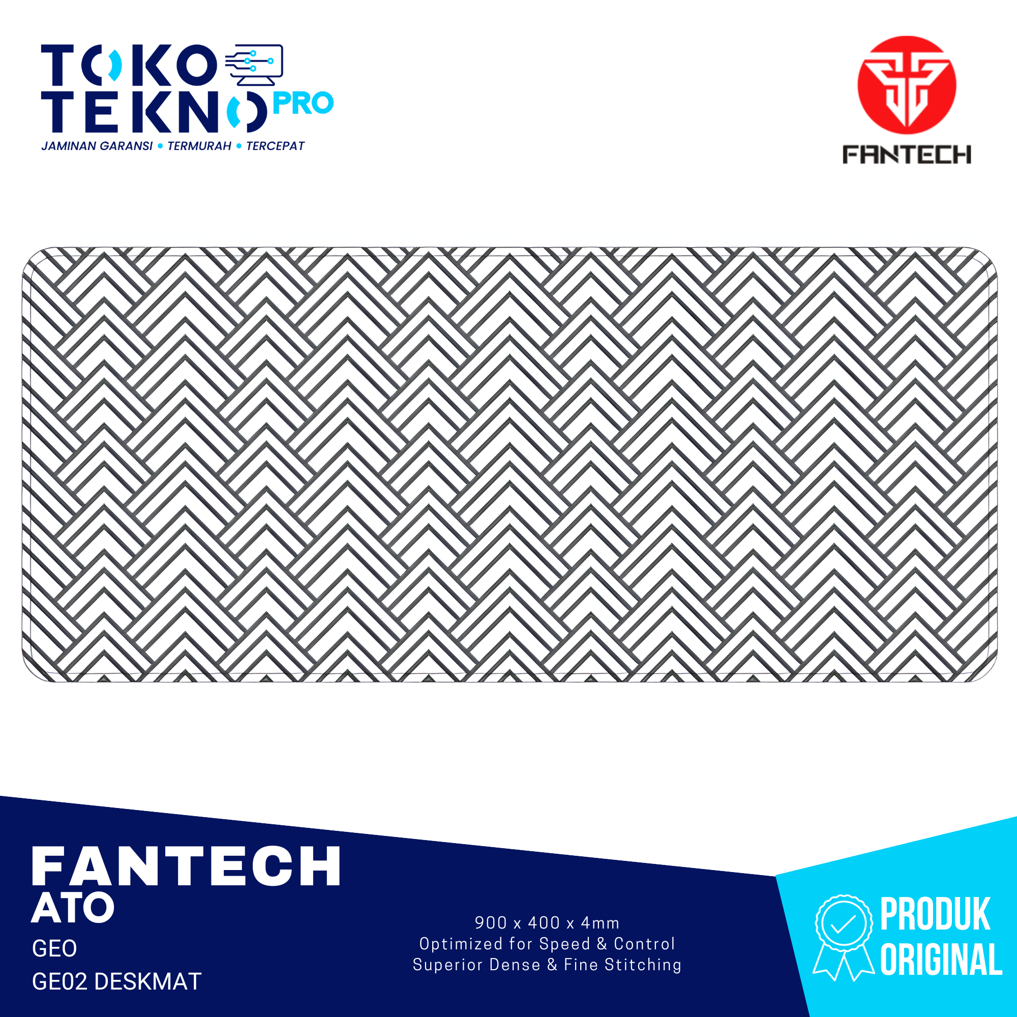 Fantech ATO GEO GE02 MP905 Deskmat Mousepad Gaming