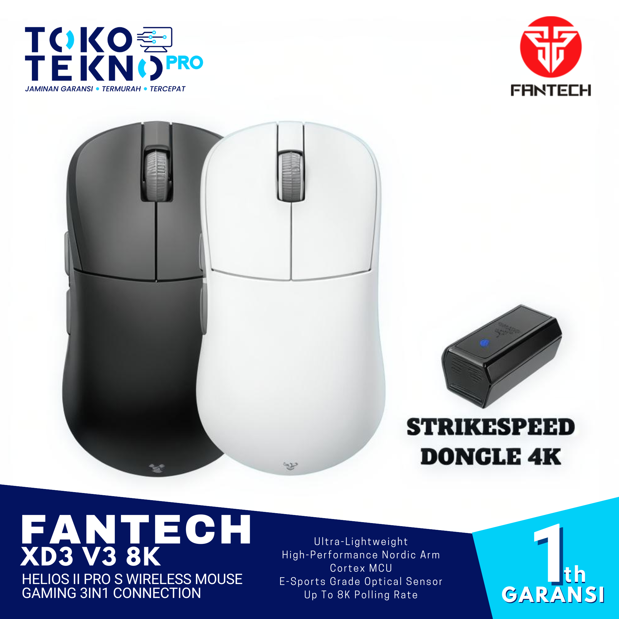 Fantech XD3 V3 8K 4K Helios II PRO S