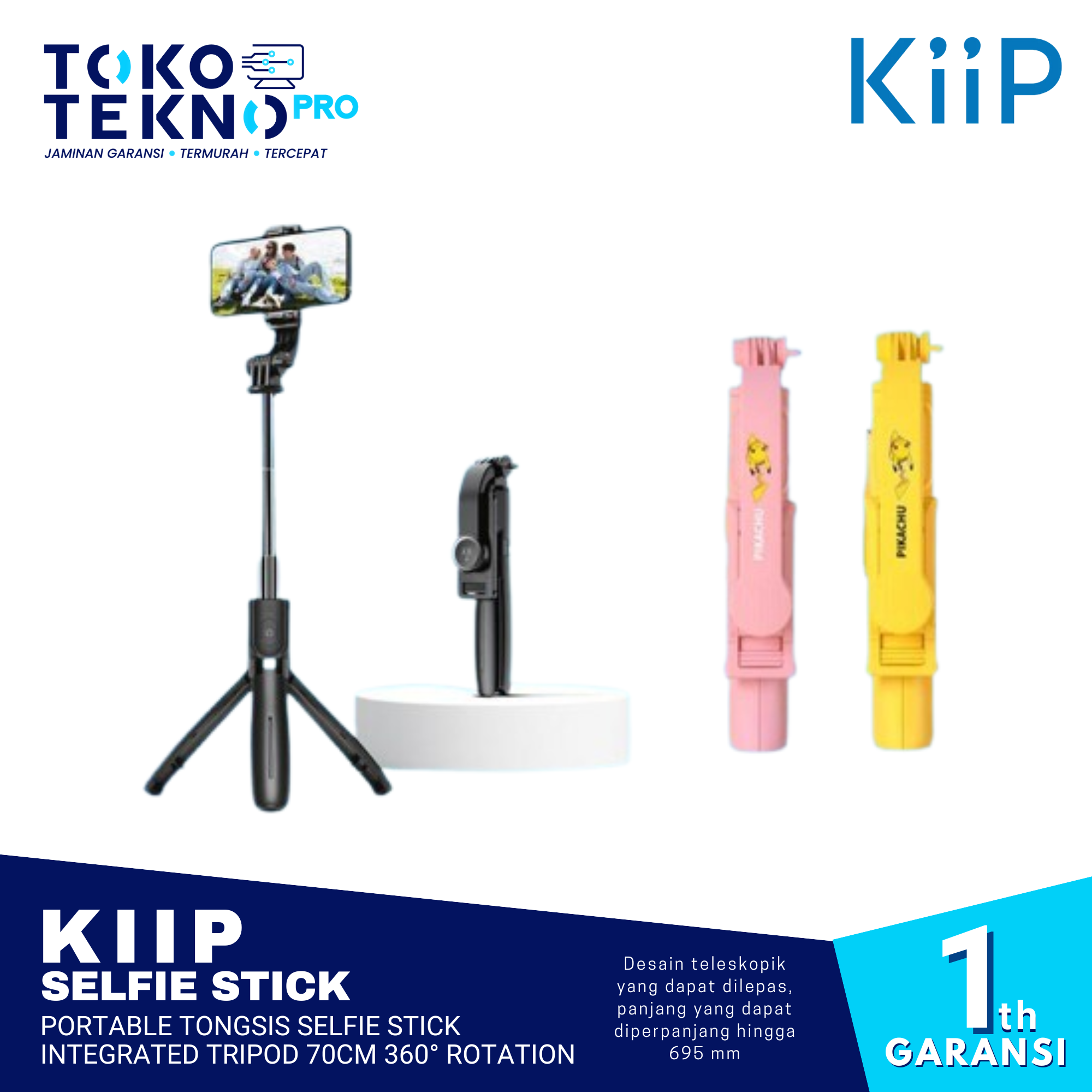 KiiP Selfie Portable Tongsis