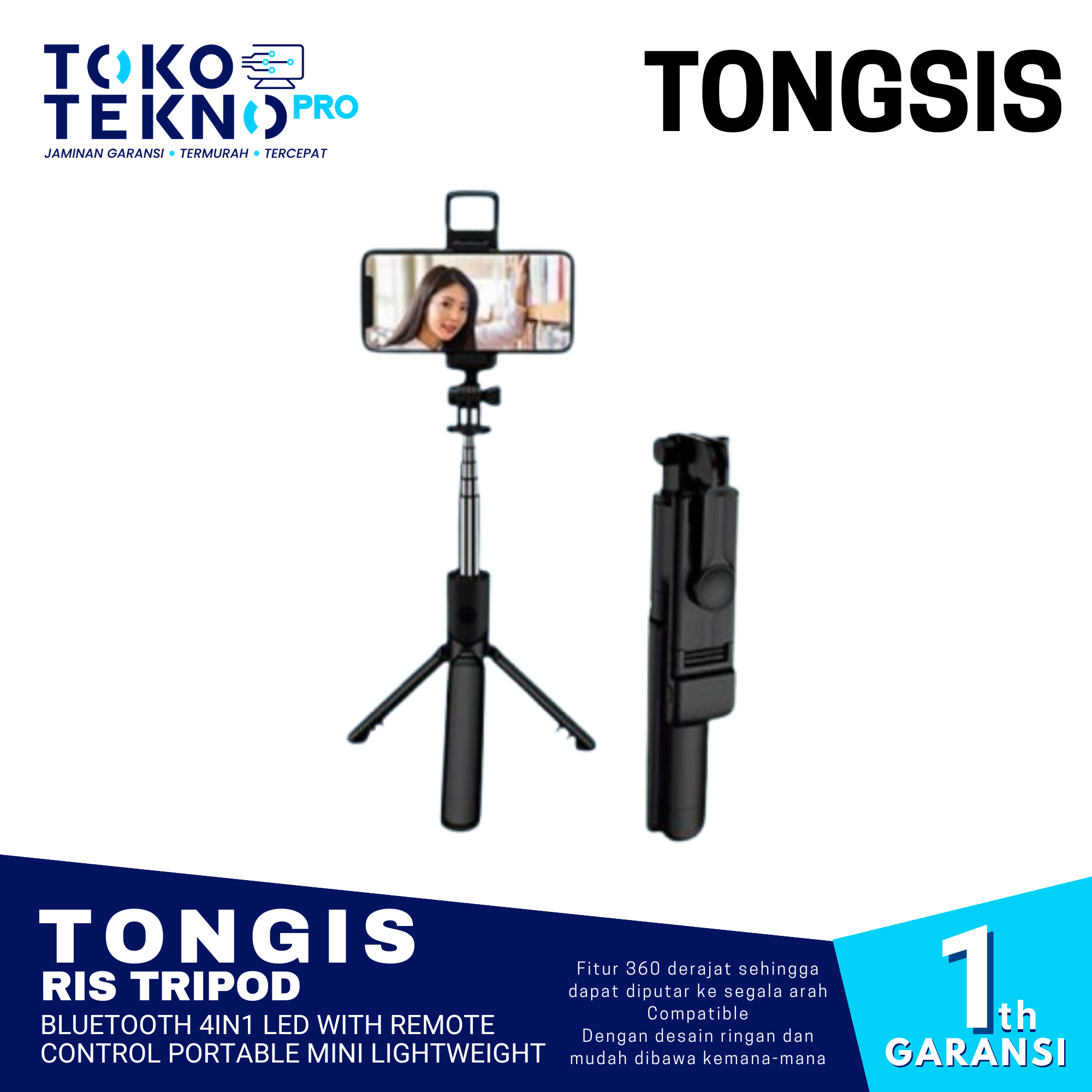 Tongsis Ris Tripod