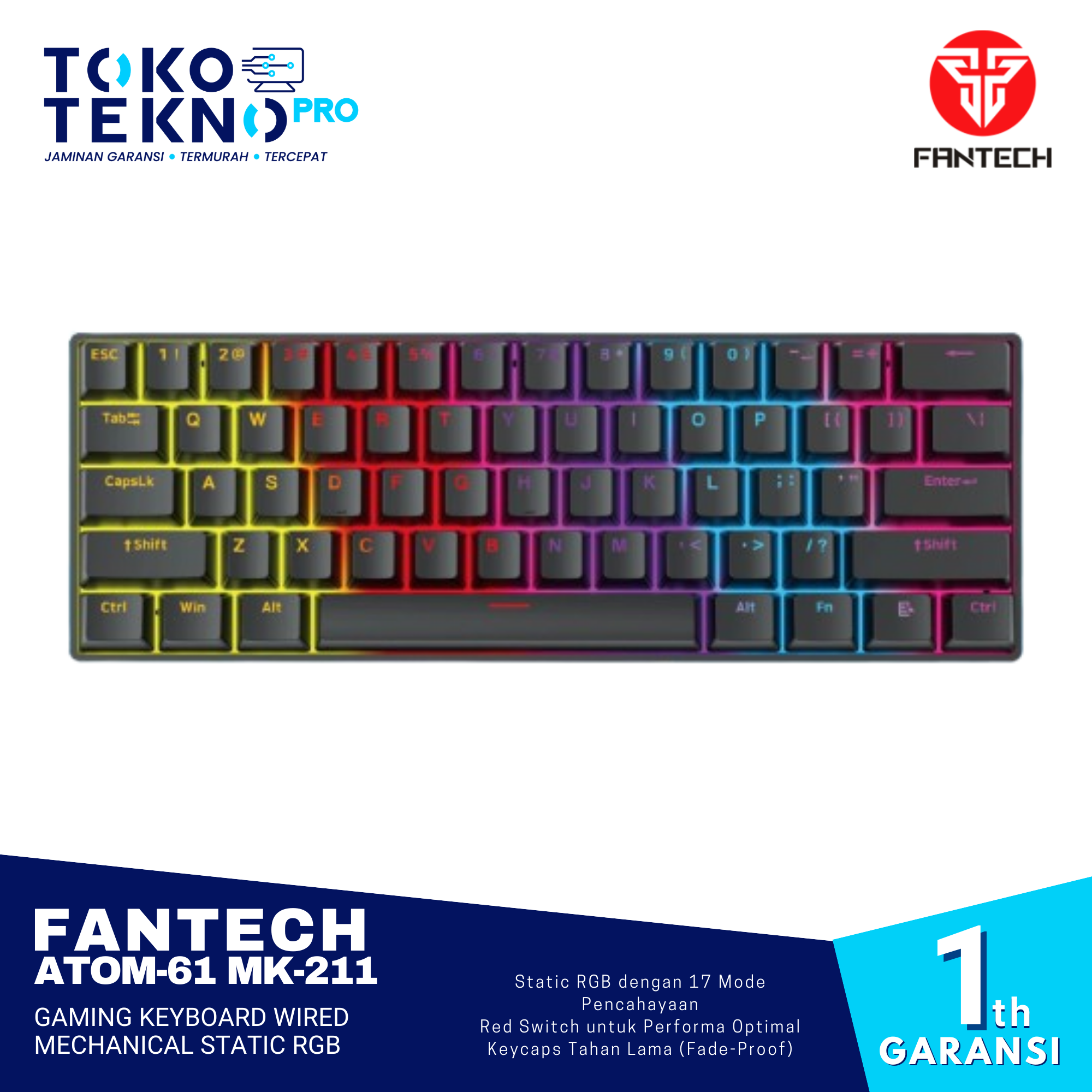 FANTECH Atom-61 MK211