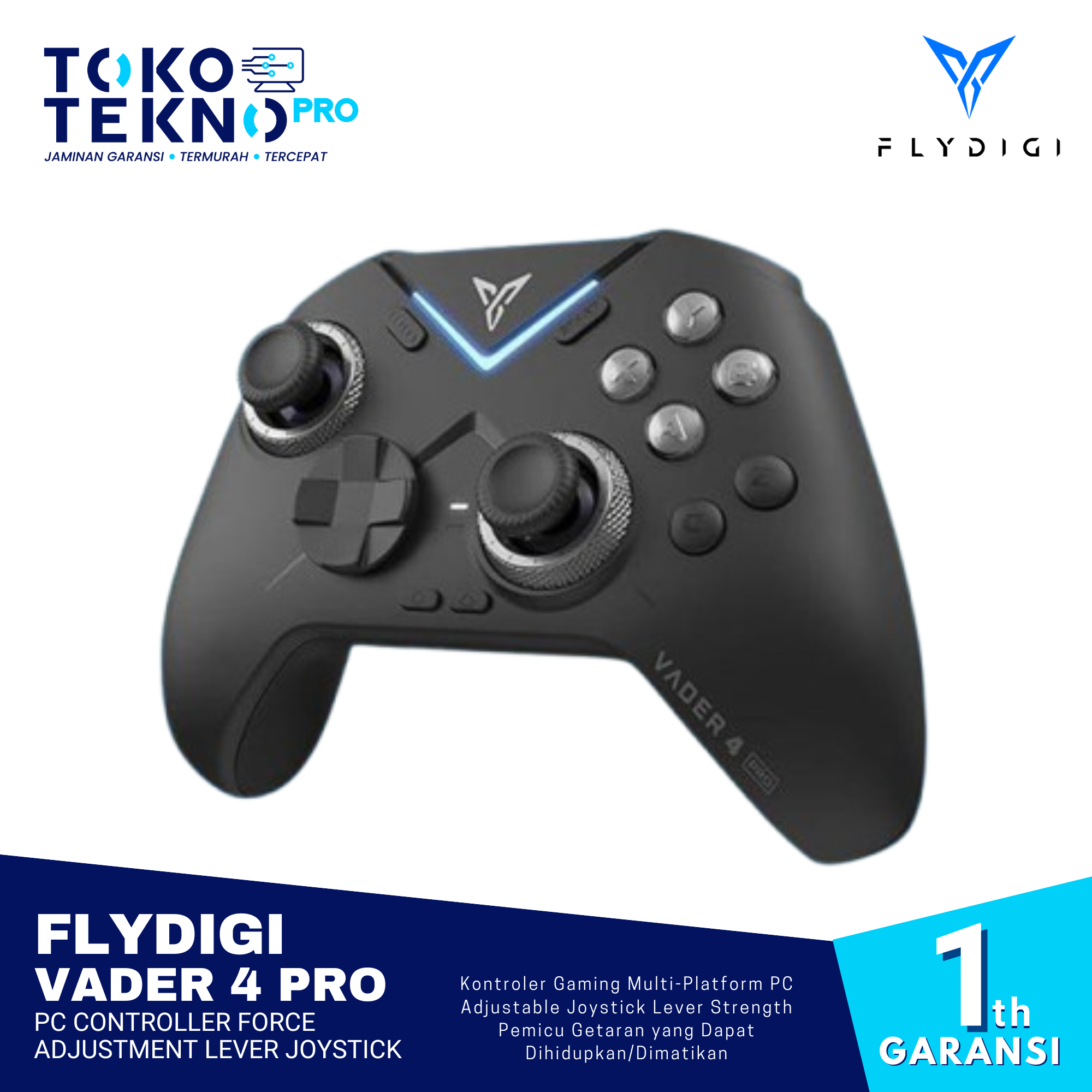 Flydigi Vader 4 Pro PC Controller Force Adjustment Lever Joystick Hall ...