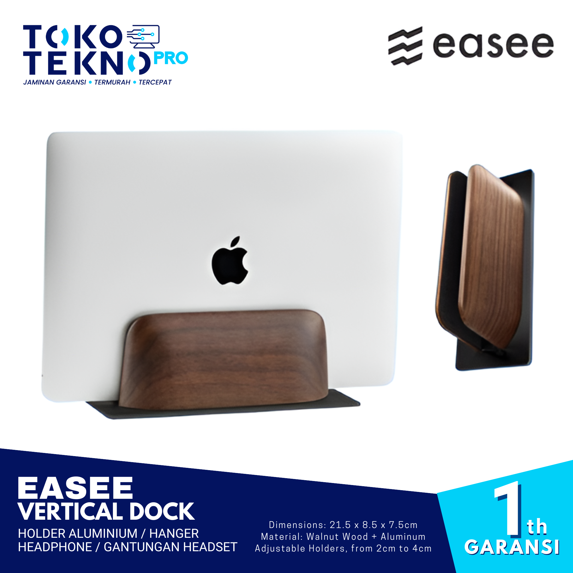 easee Vertical Dock Laptop