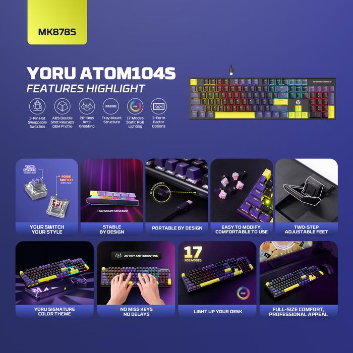 Fantech Yoru Atom 104s