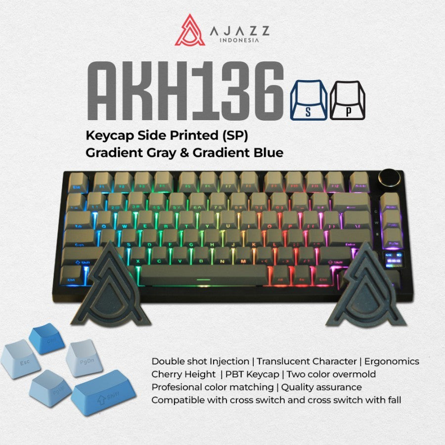 Ajazz AKH136 Keycaps PBT