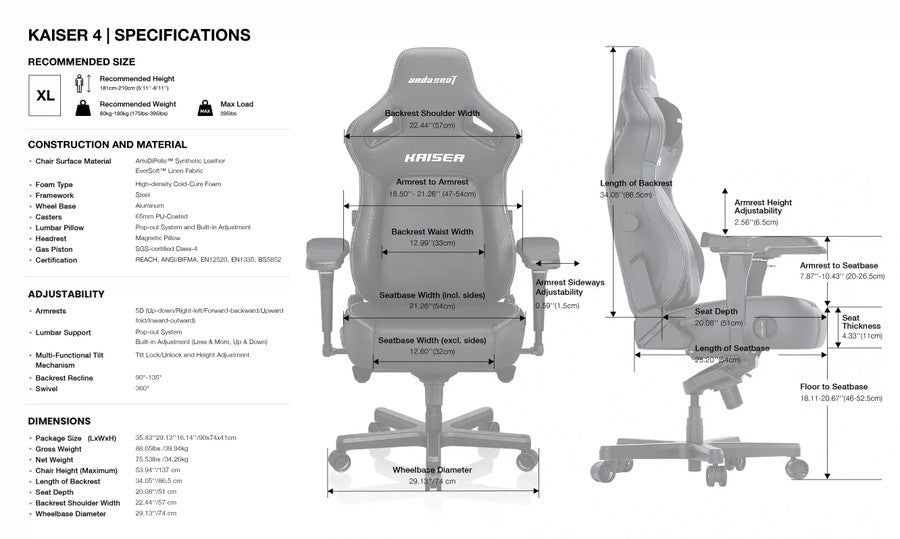 AndaSeat Kaiser 4