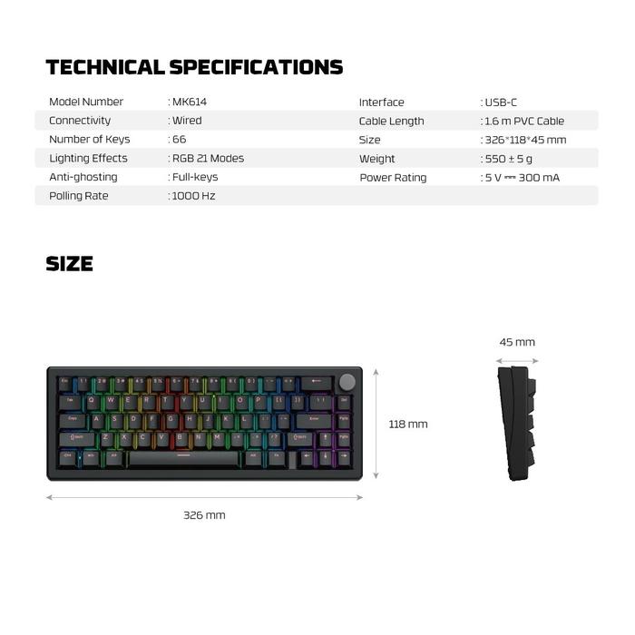 Fantech Atom X-66
