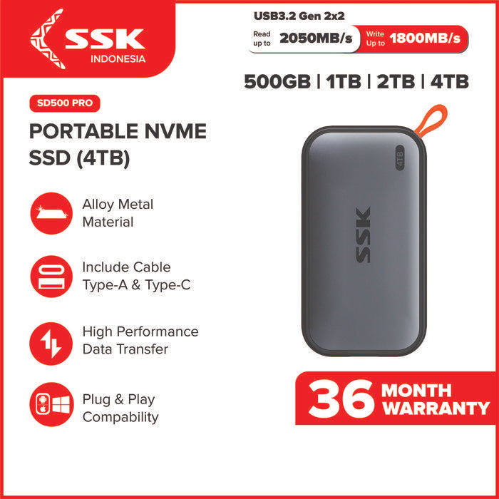 SSD Portable SSK SD500
