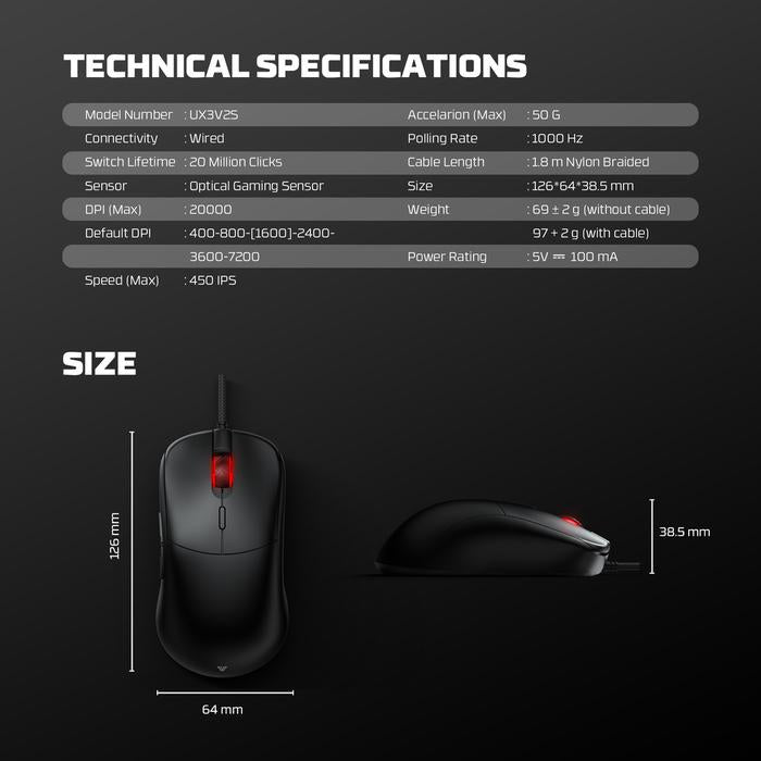 FANTECH UX3V2S