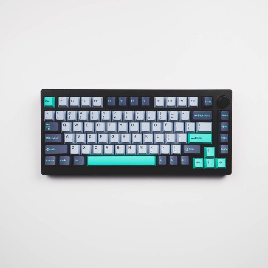 Noir Luminous Keycaps PBT Doubleshot Cherry Profile